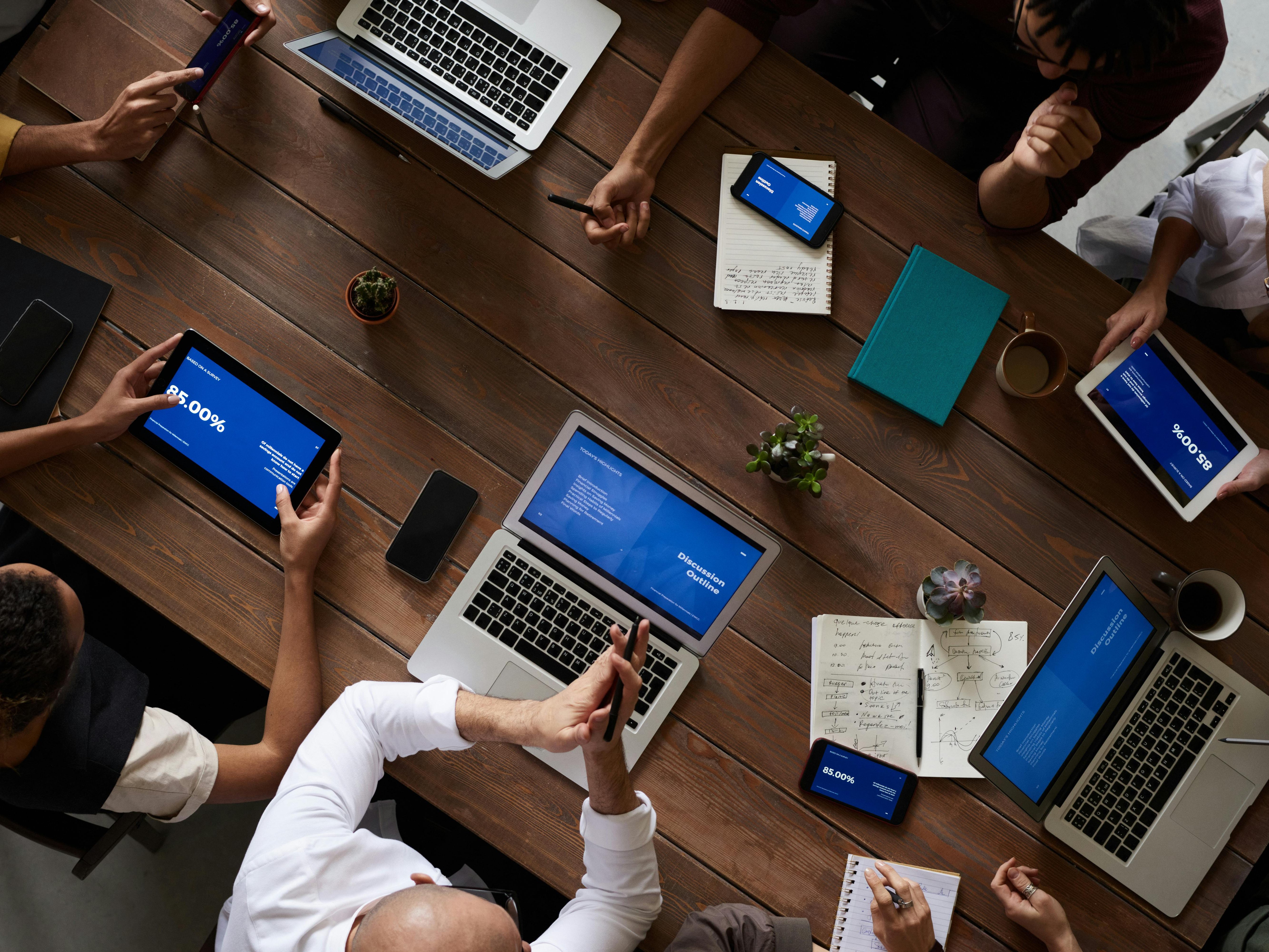 Project management meeting